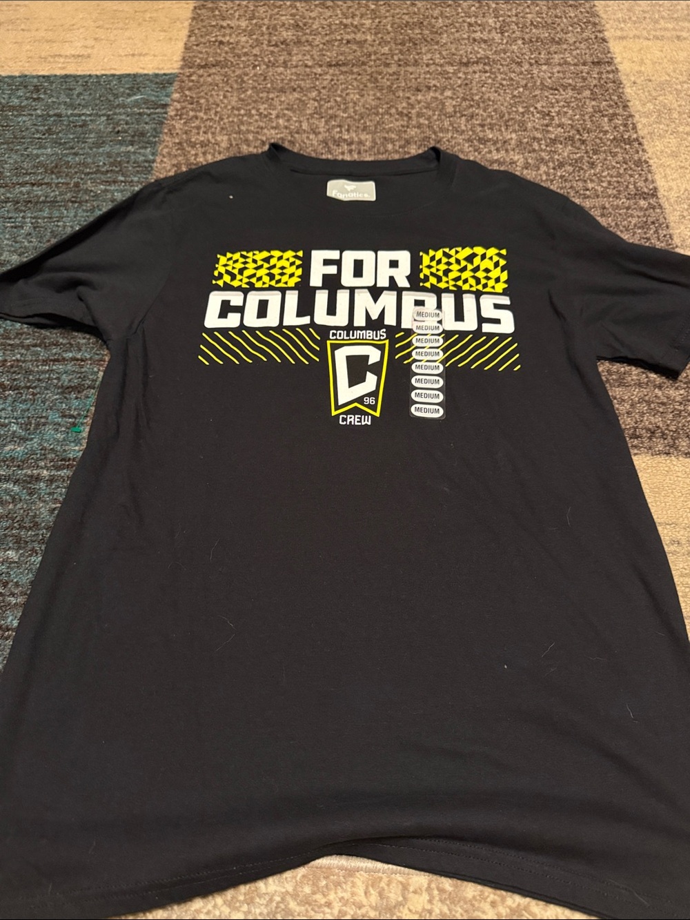 Fanatics Columbus Crew Men’s Medium T shirt New